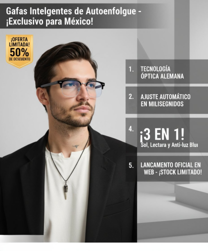 Protege tus ojos con inteligencia: Filtro azul y enfoque automático en un diseño único.