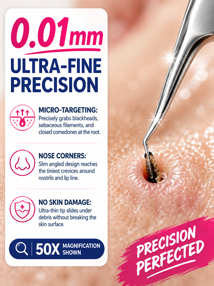 Stainless Steel Pimple and Blackhead Remover