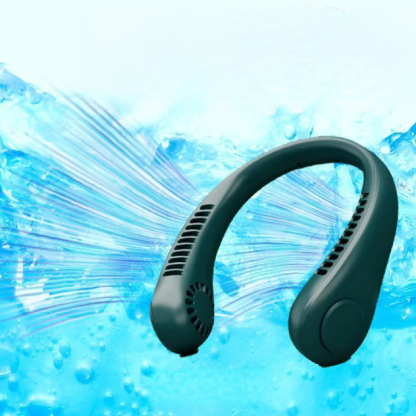 [Instantly Drops to 90° N] Hurricane-Grade Neck Fan