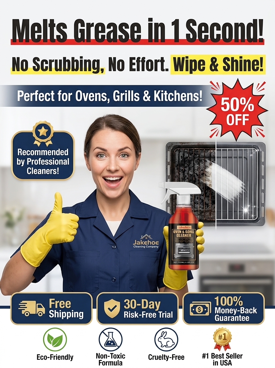 Oven and grill cleaner