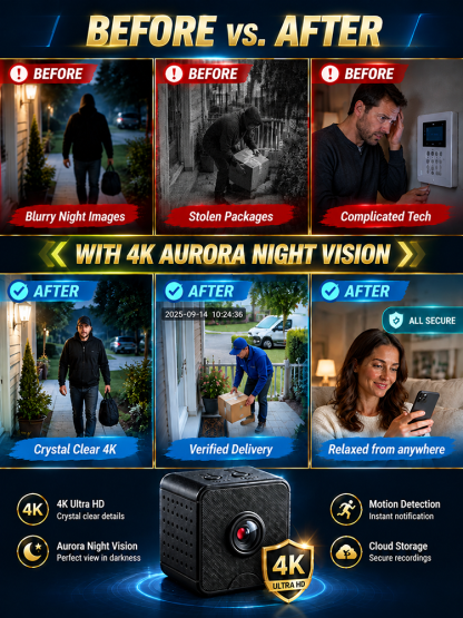 Newly Upgraded Ultra-HD Indoor and Outdoor Network Cameras