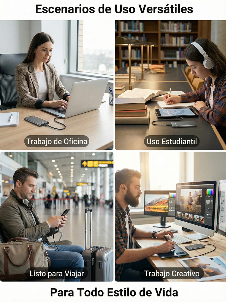 Unidad de estado sólido portátil mejorada