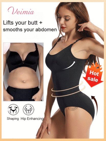  Tummy control waist slimming one-piece shapewear