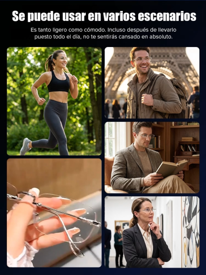 【Óptica Alemana】Lentes 2026: visión clara, 11g, filtro azul, menos fatiga✨