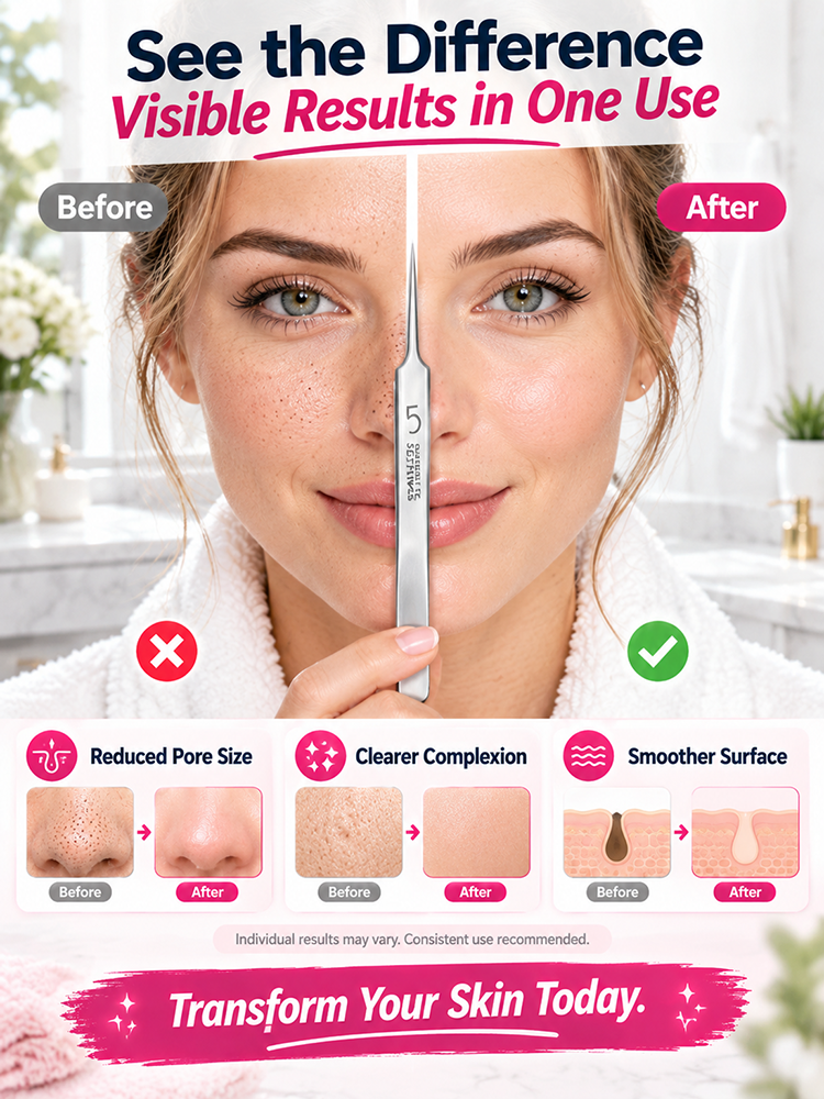Stainless Steel Pimple and Blackhead Remover