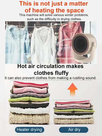 【Instant Heat】Multi-Function Rapid-Heating Fan Heater