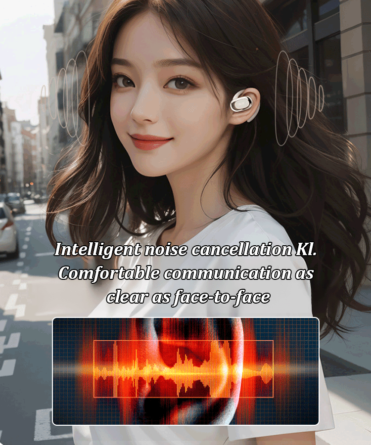 Wireless Bluetooth headset without ear hook