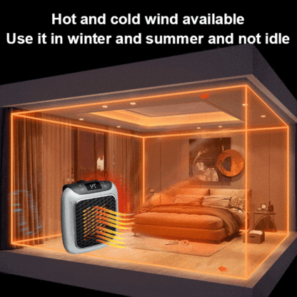 Wall-mounted heater