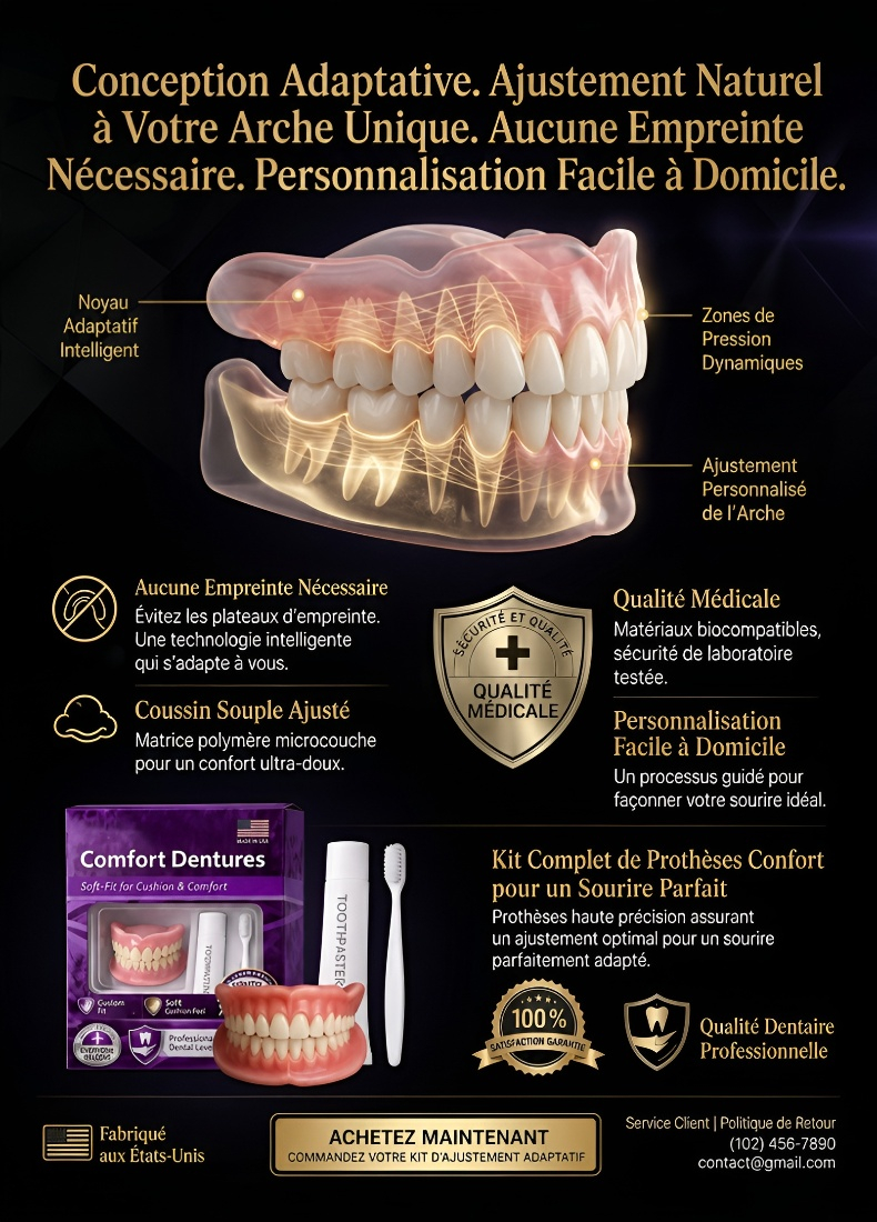 Fini les dentistes hors de prix !  Obtenez un sourire parfait en 3 secondes ! 