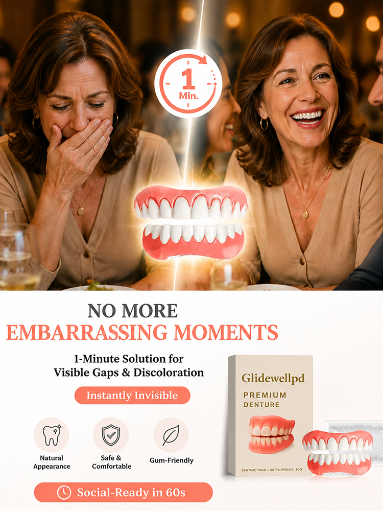 Comfortable Silicone Denture Set