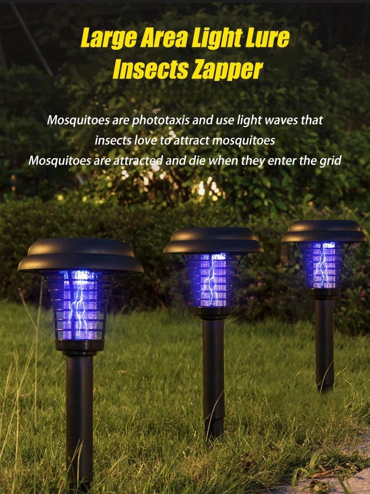 New Arrival Solar Mosquito Killer Light Bugs Zapper