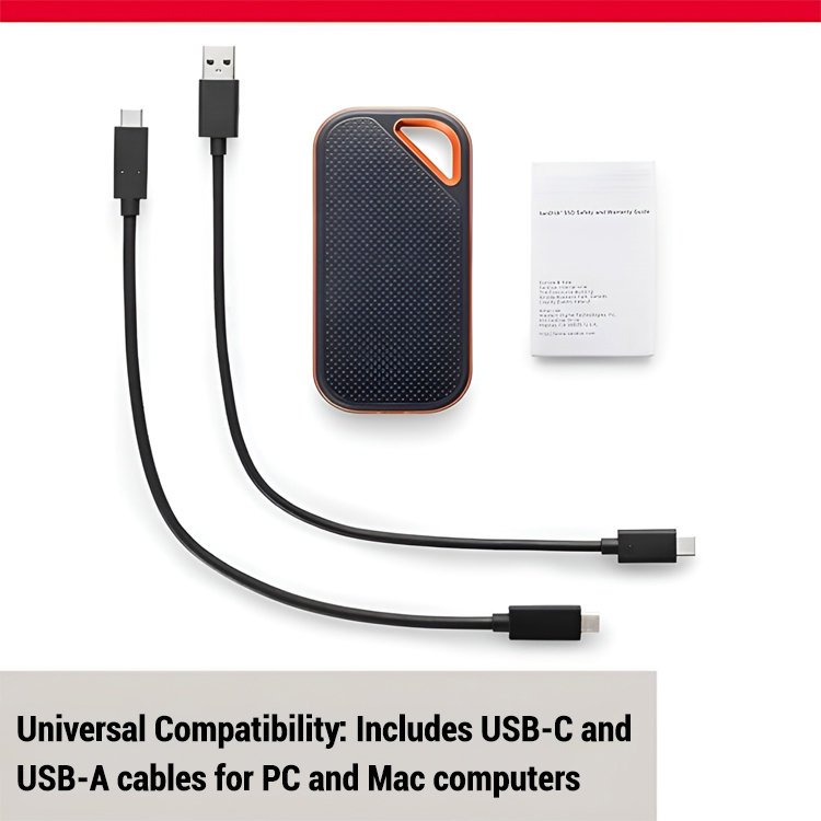 【32TB large capacity】Mobile hard disk