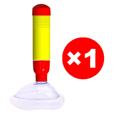 【Newly upgraded】Portable first aid choking device