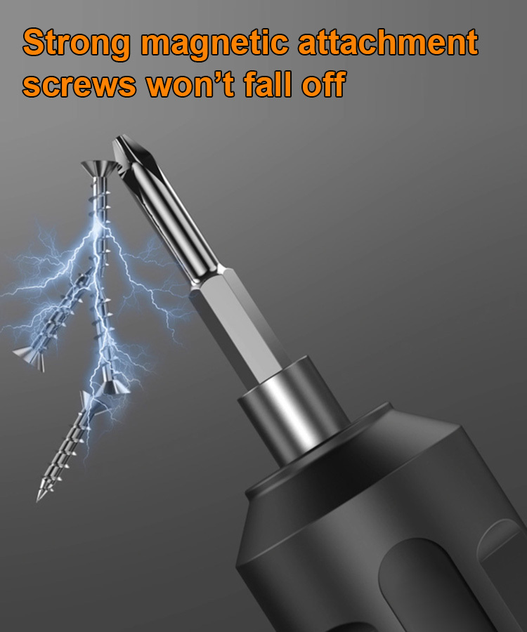 [1000 screws per charge] Screwdriver set 35 pieces