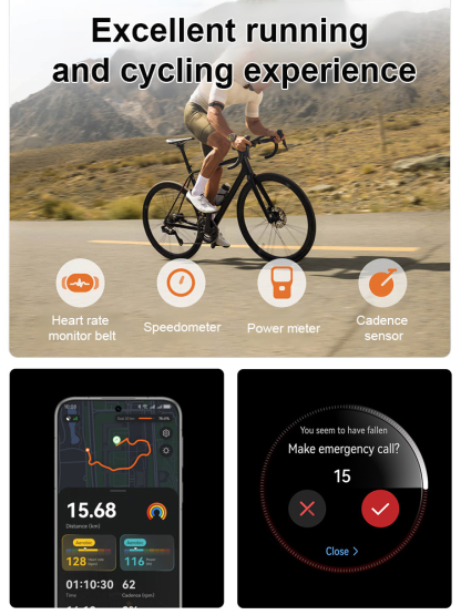 Watch6 Smart Monitoring Sports Watch with Steel Band