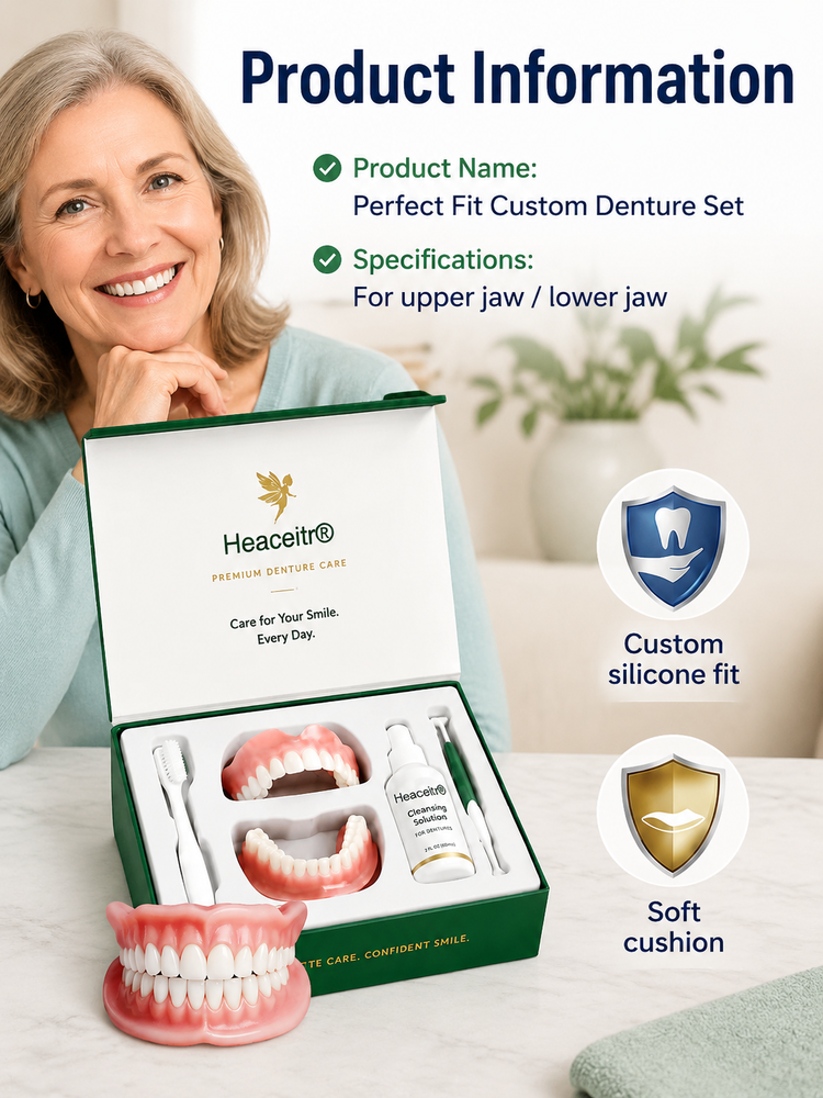 [Perfect Fit with 1:1 Replication] The Top Choice for Custom Denture Sets