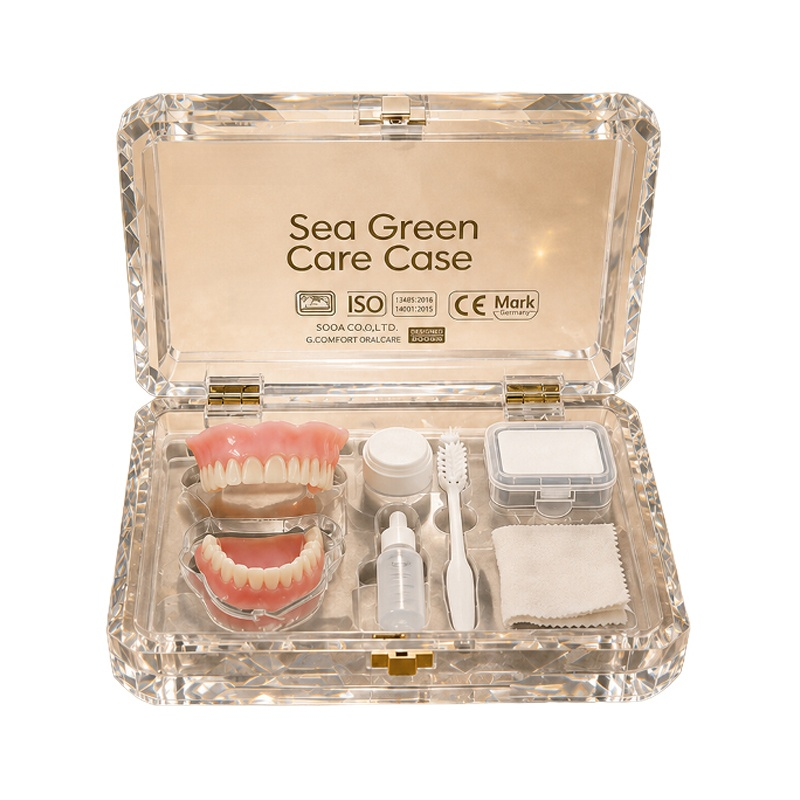 【Recreate the Bite Feeling of Being 20】Confident Smile Luxury Denture Set
