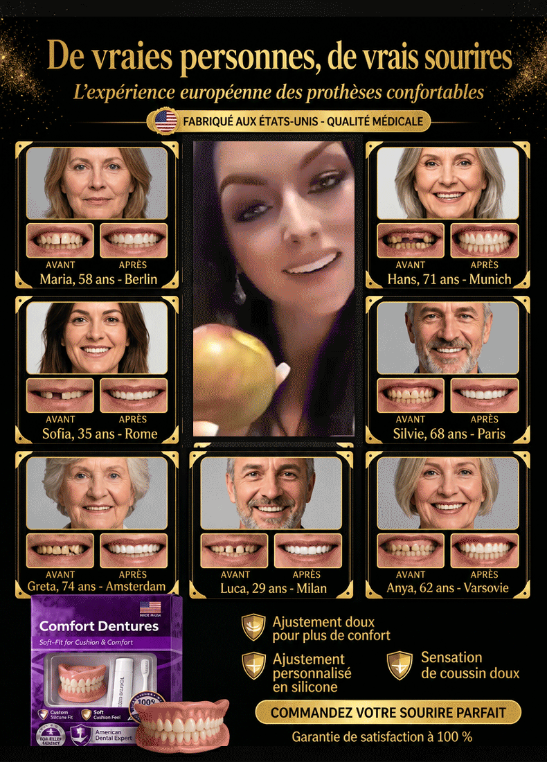 Fini les dentistes hors de prix !  Obtenez un sourire parfait en 3 secondes ! 