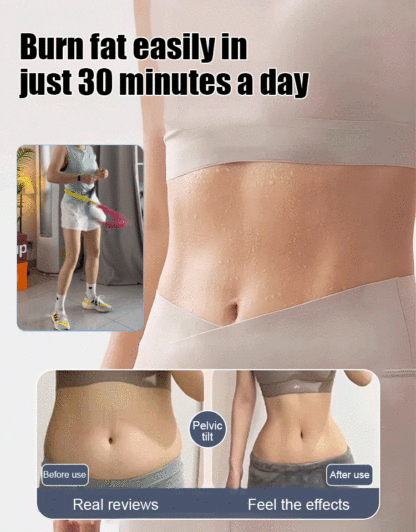 Soft exercise ring weight loss gadget