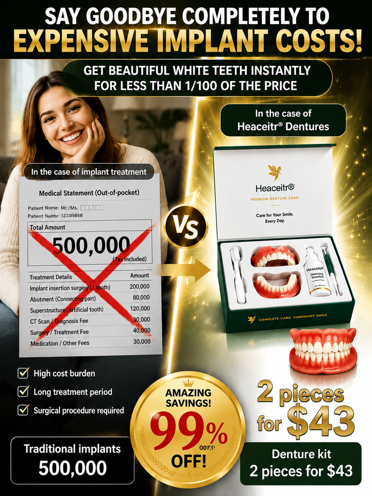 [Perfect Fit with 1:1 Replication] The Top Choice for Custom Denture Sets