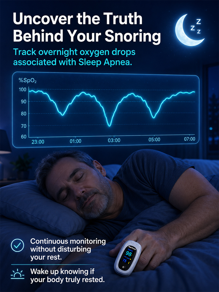 Home-use device for measuring heart rate, pulse rate and blood oxygen level