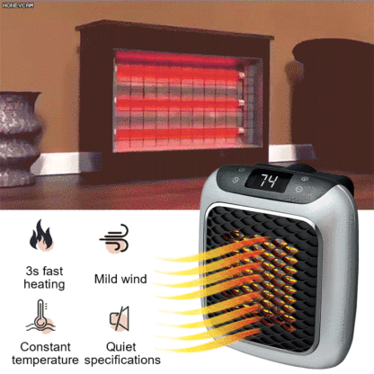 Wall-mounted heater