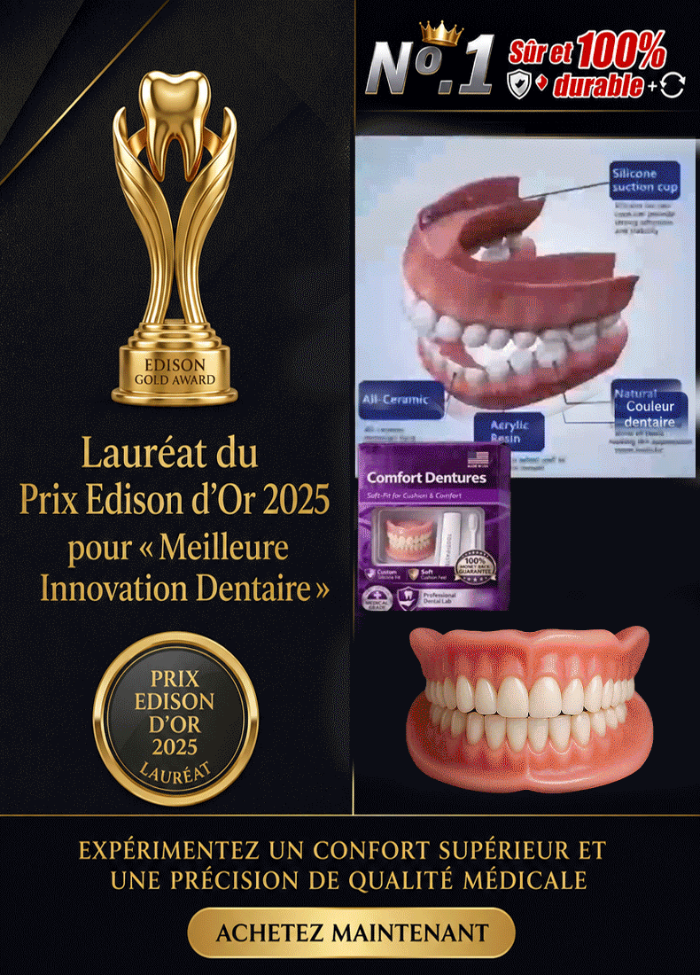 Fini les dentistes hors de prix !  Obtenez un sourire parfait en 3 secondes ! 