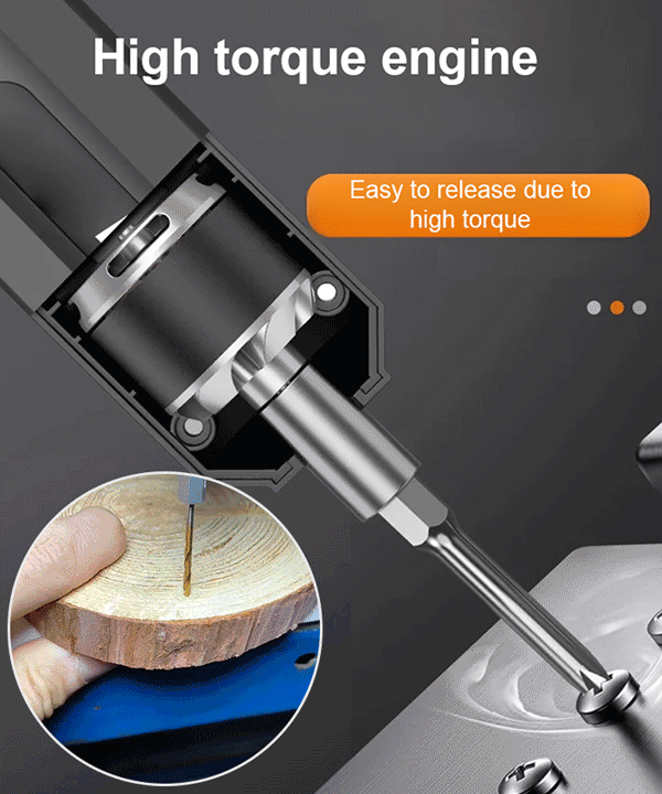 [1000 screws per charge] Screwdriver set 35 pieces