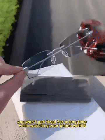 Smart zoom photochromic reading glasses