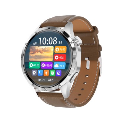 Waterproof smartwatch with blood glucose and heart rate monitoring