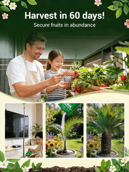 Promotes Root Growth and Stronger Plants, Fulfills Nutritional Needs