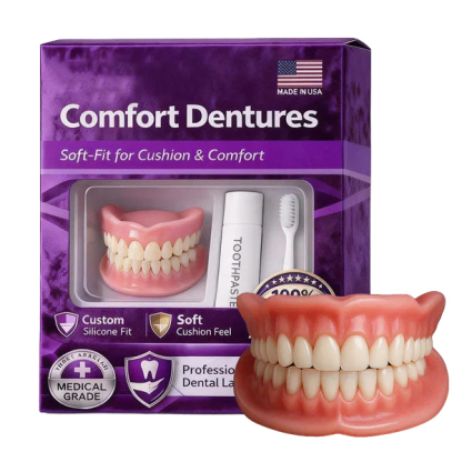 【Save $5,000 NOT Going to Dentists】Smart Silicone Teeth | Patented University Tech