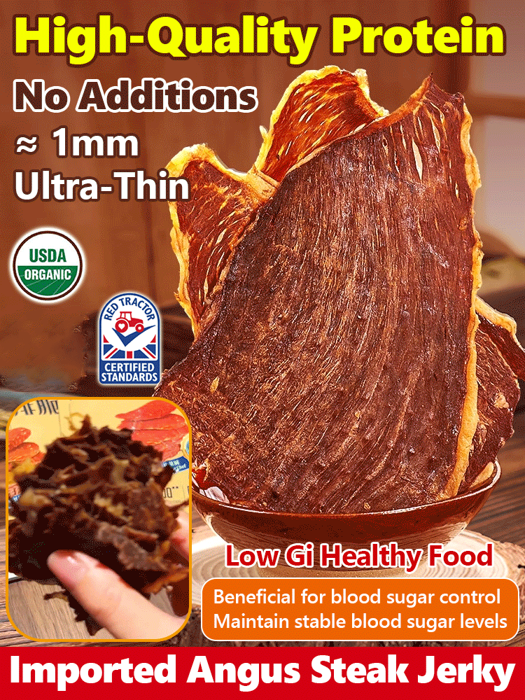 Angus beef crisps