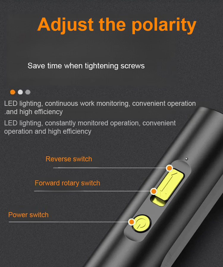 [1000 screws per charge] Screwdriver set 35 pieces