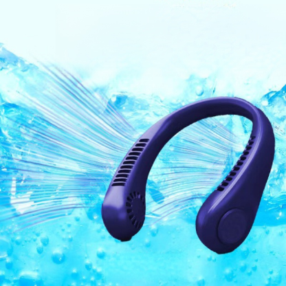 [Instantly Drops to 90° N] Hurricane-Grade Neck Fan