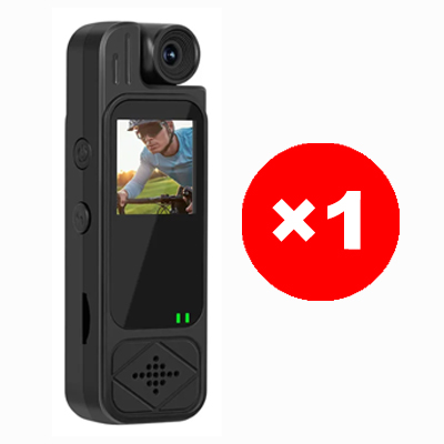 Portable recorder with screen