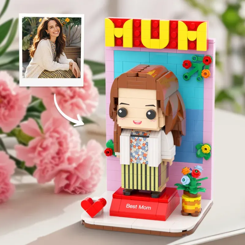 Full Body Customizable Brick Figures, Mother's Day Exclusive Gifts