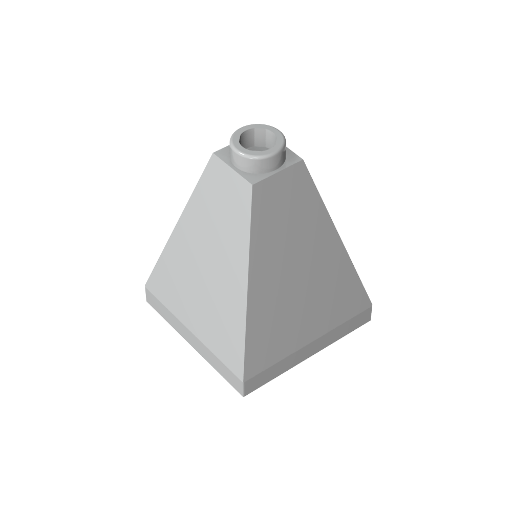 Slope 75° 2 x 2 x 2 Quadruple Convex-MyGobricks