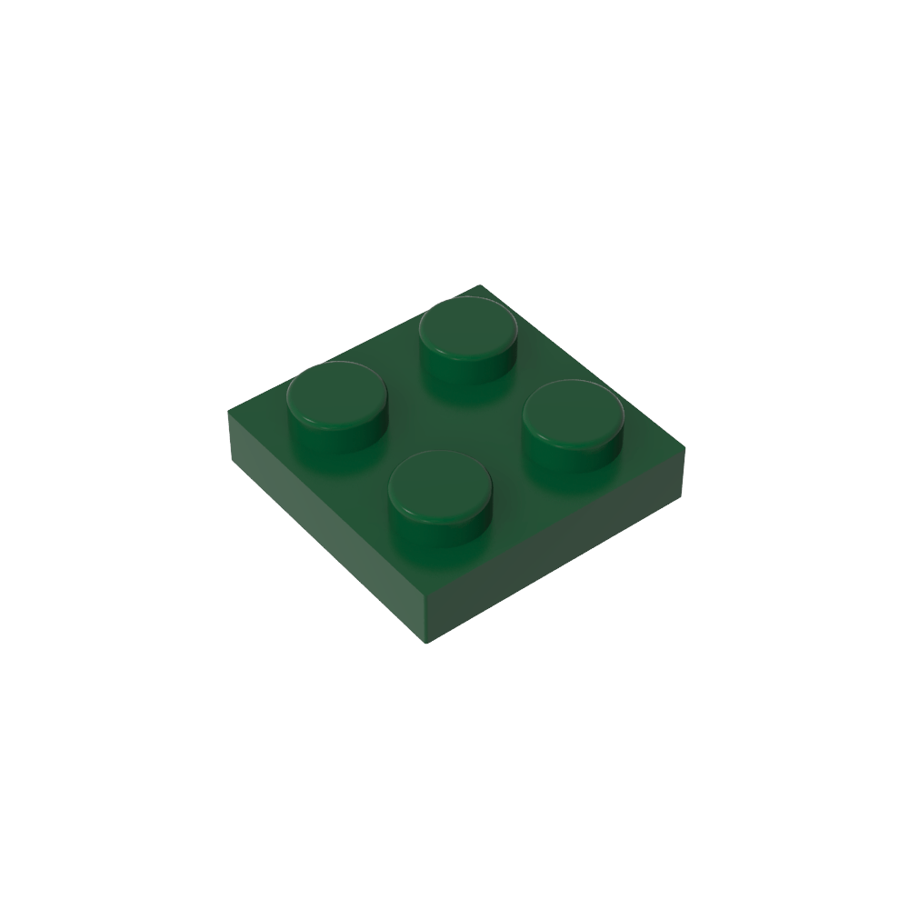 Plate 2 x 2-MyGobricks