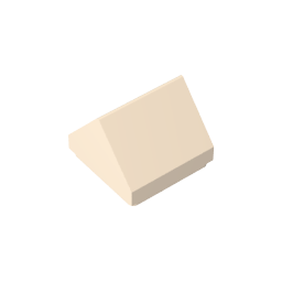 Slope Double 45° 1 x 1-MyGobricks