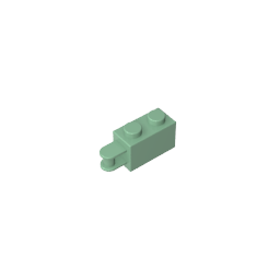 Brick Special 1 x 2 with Vertical Closed Handle on Edge