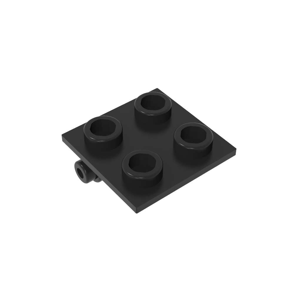 Hinge Brick 2 x 2 Top Plate Thin-MyGobricks