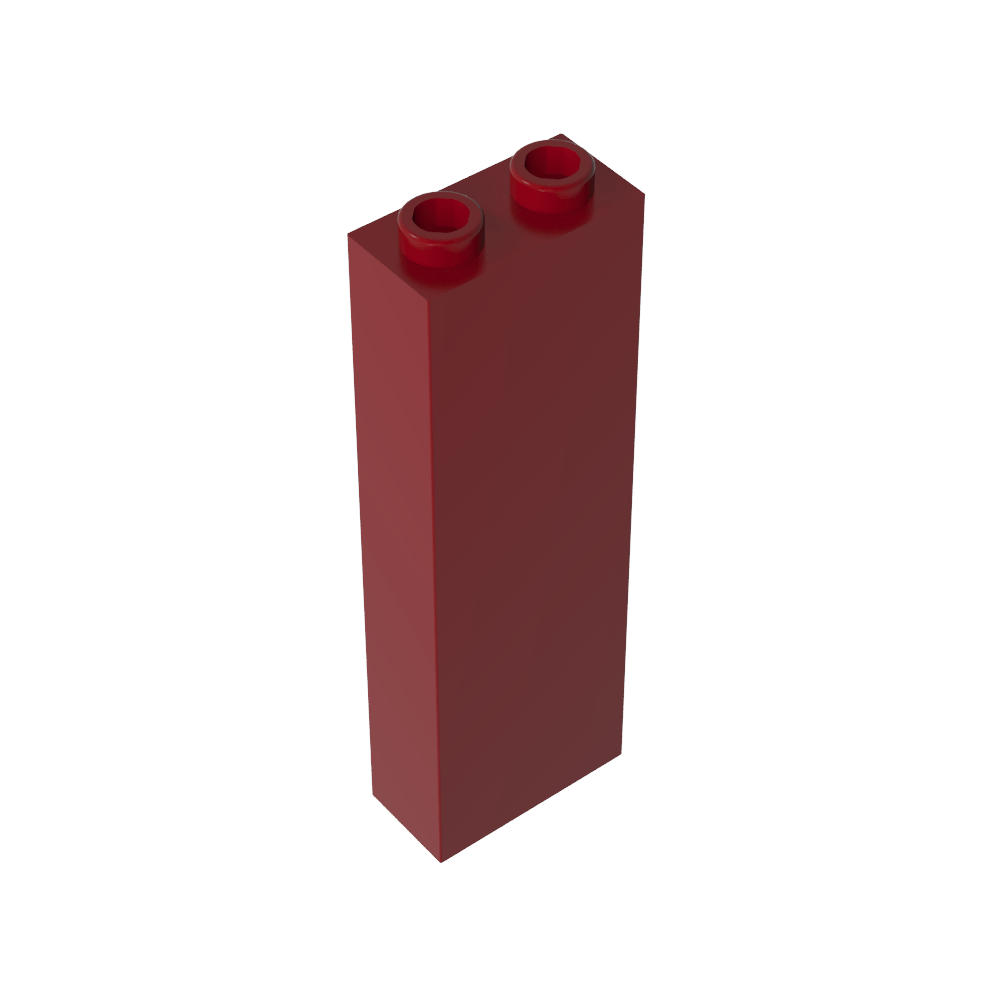 Brick 1 x 2 x 5 without Side Supports-MyGobricks