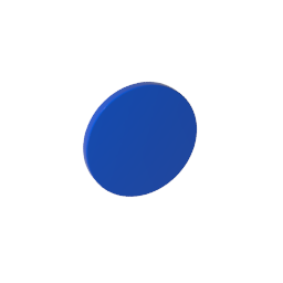 Road Sign Clip-on 2 x 2 Round
