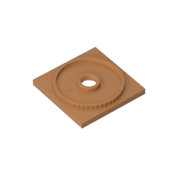 Turntable 4 x 4 Square Base, Locking