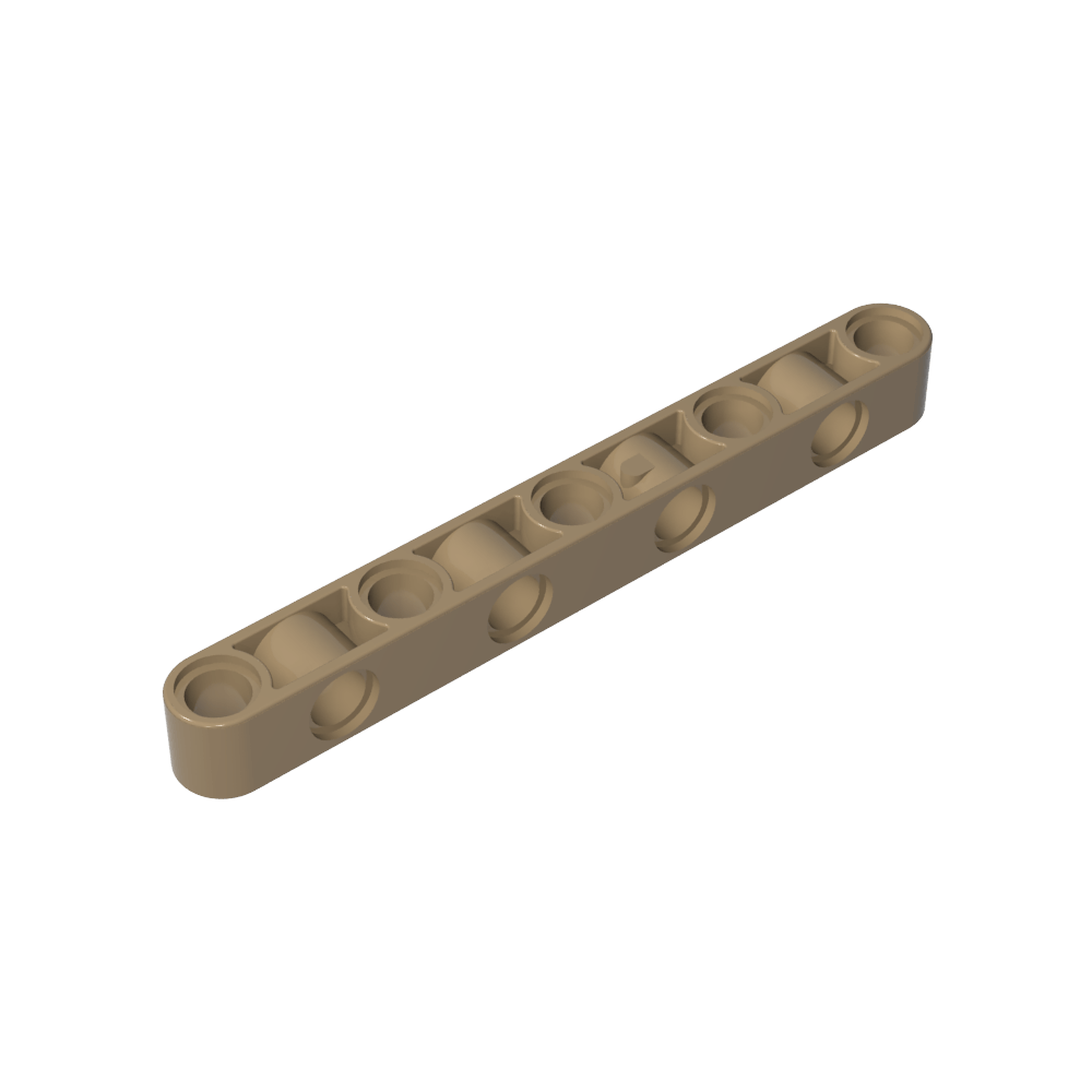 Technic Beam 1 x 9 Thick with Alternating Holes-MyGobricks