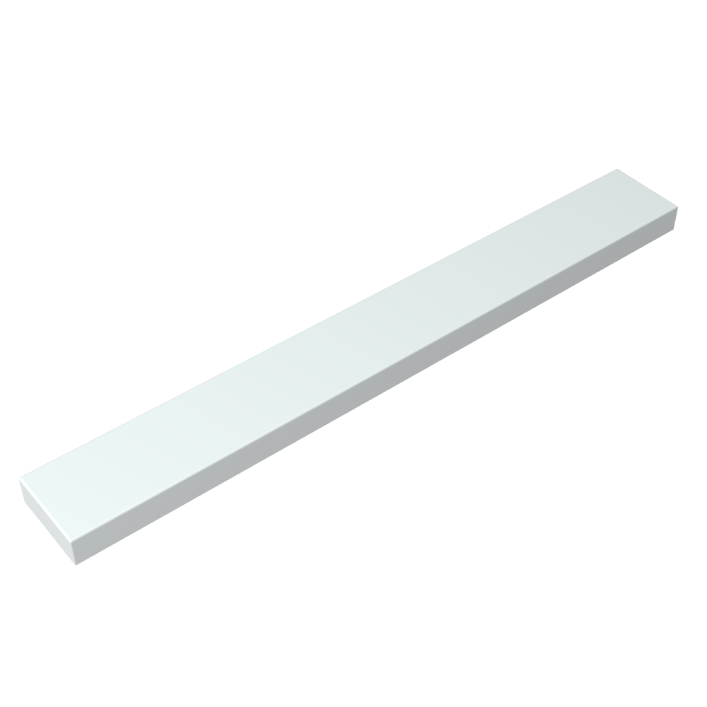 Tile 1 x 8 with Groove