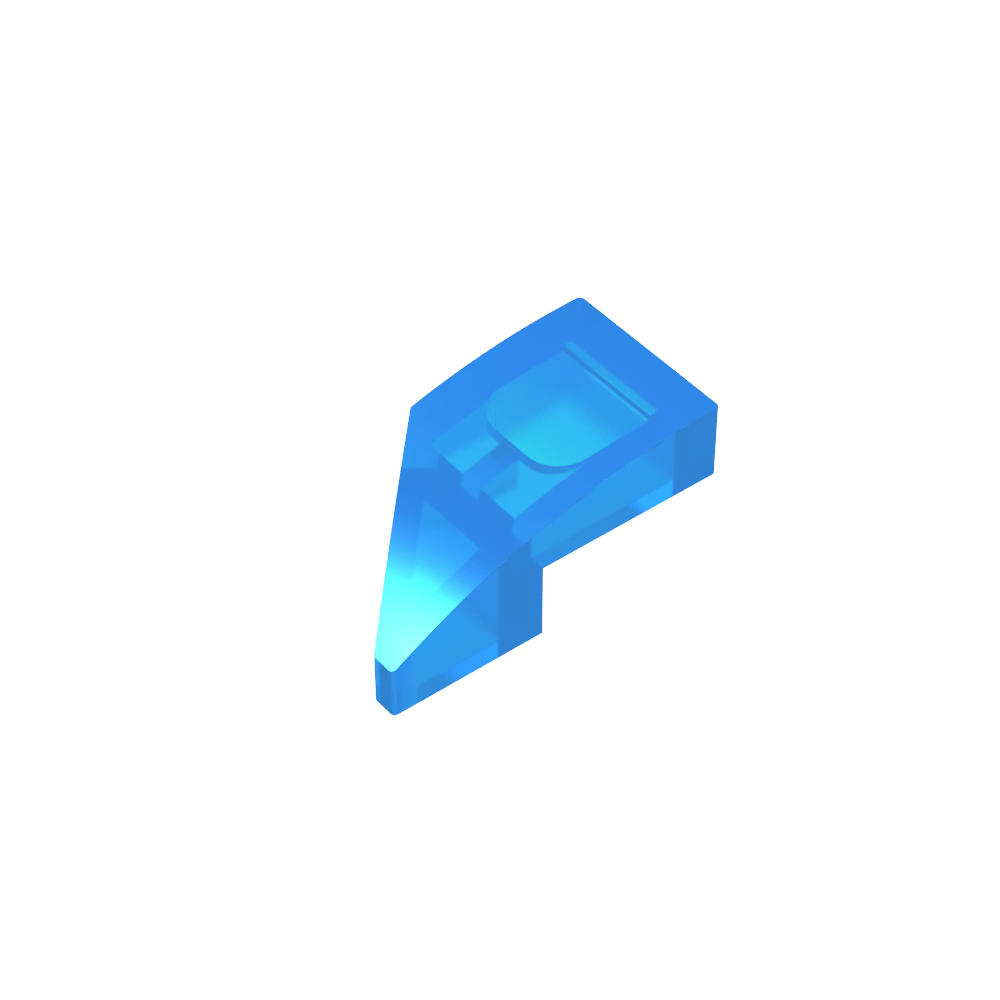 Slope Curved 2 x 1 with Stud Notch Right
