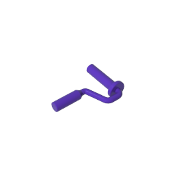 Equipment Paint Roller Brush Handle Edge On Handle