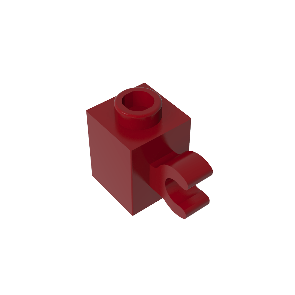 Brick Special 1 x 1 with Clip Horizontal-MyGobricks